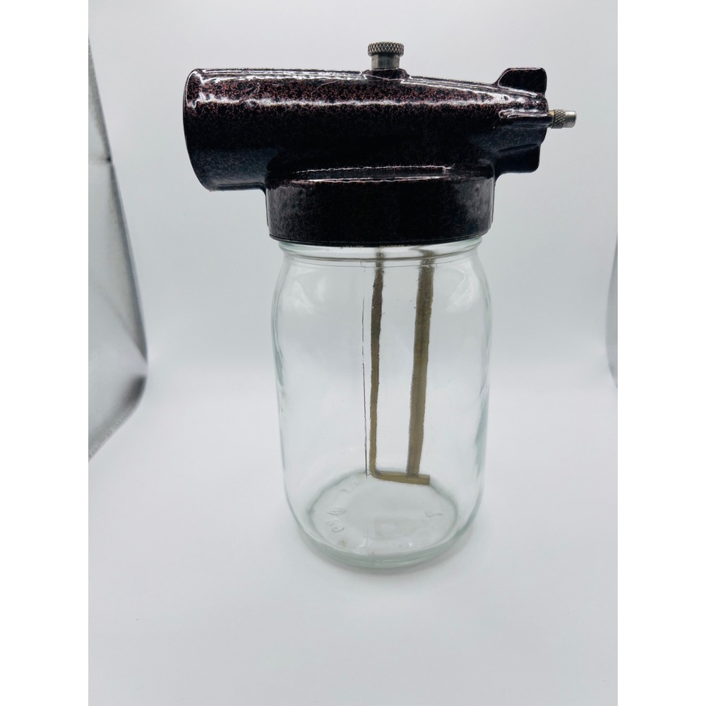 Vintage Rainbow‎ Vacuum Cleaner Spray Blower Attachment With Glass Jar Cleaning